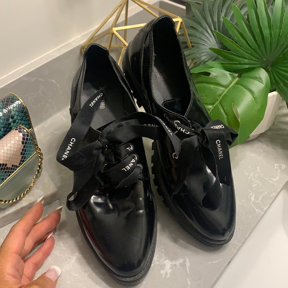 Missimo black loafers flat 9,5 moccasins